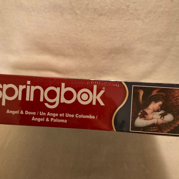 Springbok Angel & Dove Puzzle 1000 Pieces #34-10878 Unopened Box Ripped Plastic - Picture 5 of 7